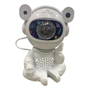 Imagem de Caixa De Som Brinquedo Mini Astronauta Projetor Galáxia - DS