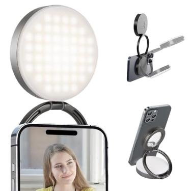 Imagem de Luz de enchimento magnética para celular, mini iluminação fotográfica Live Beauty, luz de bolso de LED