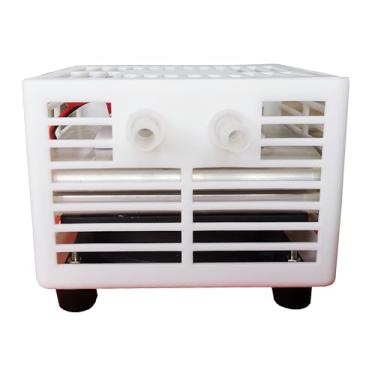 Imagem de Santacary Semiconductor TEC Resfriador de aquário, pequeno resfriador de água para 2,5 gal/9,5 l de água, refrigerador hidropônico, sistema de resfriamento de tanque de peixes com bomba/mangueira para