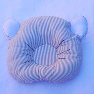 Imagem de Travesseiro Almofada Anatômico Bebê Conforto Berço Carrinho - Mania de