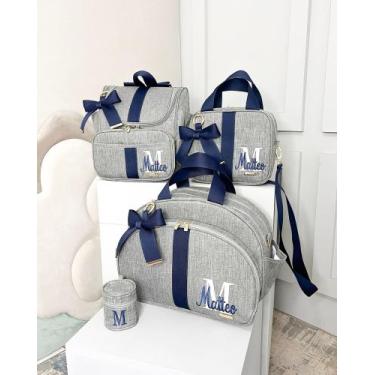Imagem de Kit Bolsa Maternidade  2 Peças Personalizado - Eduardita Baby