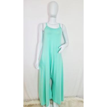 Imagem de Macacão Pantalona Saruel Alcinha Com Bolso  - nascimentomodas2020, Ver