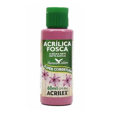 Imagem de Tinta acrilica fosca 60ml acrilex escolha a cor, 581 - ROSA CICLAME