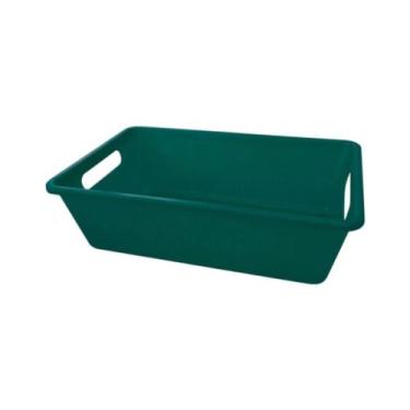 Imagem de KIT 10 Cesta Cestinha Farmácia Lanches 29x19x9cm Cesta Multiuso Pequen