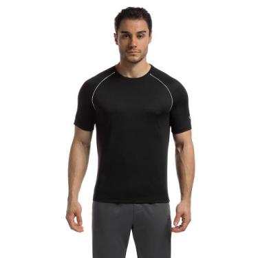 Imagem de Camiseta Line Olympikus Masculina, Preto, GG