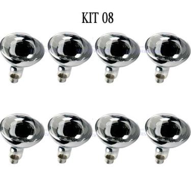 Imagem de 8 Lampada Secagem Infravermelha 250w 220v E27 Alimento  - BCM