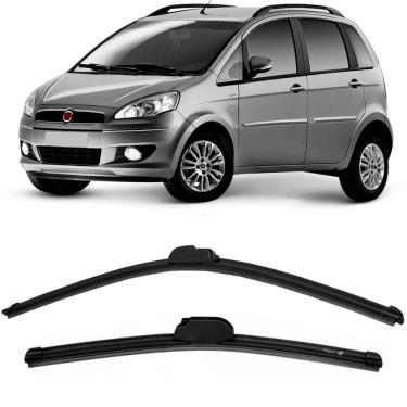 Imagem de Par Palheta Limpador Parabrisa Fiat Idea 2011 a 2014 Dianteira Original