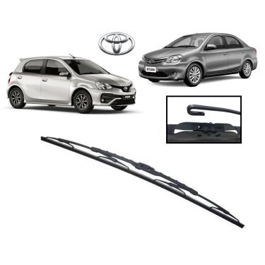 Imagem de Palheta Automotiva para Limpador de Parabrisa Dianteiro para Toyota Etios Hatch e Sedan