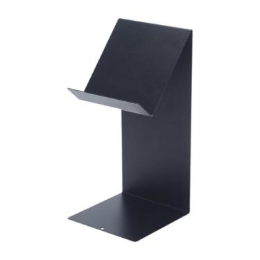 Imagem de Ioensy Livro Stand Holder Enseita Exibir quarto de casa Organizador da mesa Bookshelf for Notebooks Receita de revistas de biblioteca de livros pesados