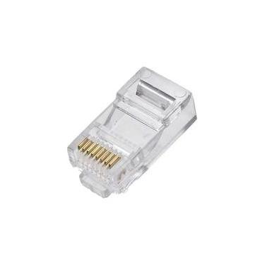 Imagem de Conector para Cabo RJ45 MD9, Cat6, 10 Unidades - 9318