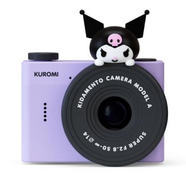 Imagem de Kuromi Mini Câmera digital infantil e filmadora de vídeo da Kidamento, cartão de memória de 32 GB, cordão de alça macia ajustável, livro Momento Scavenger Hunt - Modelo A Kuromi