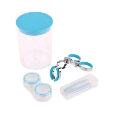 Imagem de Kit de 6 Peças para Colocação de Lentes de Contato - com Pinças, Vento
