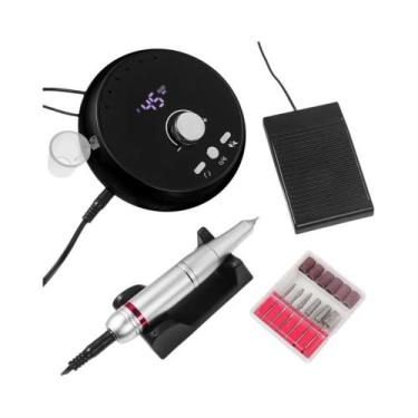 Imagem de Profissional 45000rpm Elétrica Broca Do Prego Máquina De Manicure De B