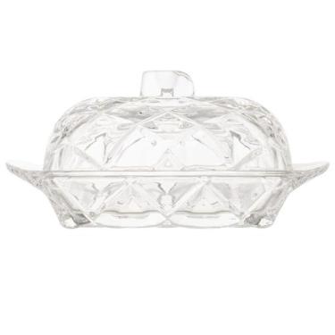 Imagem de Manteigueira de Cristal Tress Deli 16,9x8x10cm Lyor - Coliseu