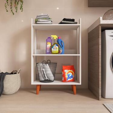 Imagem de Armário Multiuso Lavanderia Organizador Movlar - Mod.0704 (Branco)