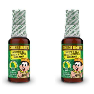 Imagem de Kit 2uni Própion Chico Bento - Spray com Mel e Menta Sem Álcool (30ml)