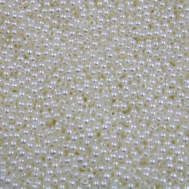 Imagem de PÉROLA DE ABS LISA Nº 03 20G PEROLA 3MM - LADEIRA BIJUTERIAS, Pérola