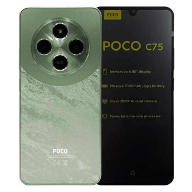 Imagem de Smartphone Pco C75 256GB 8GB RAM Dual SIM Tela 6.88" - Verde