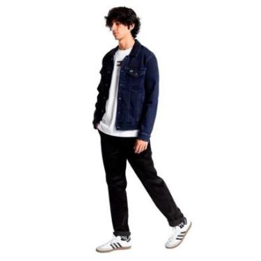 Imagem de Jaqueta Tommy Jeans Regular Trucker Azul Tam. M-Masculino