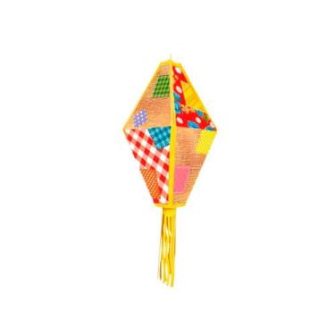Imagem de Balão São João 3D Grande 41 cm Com Franja Decoração Festa Junina Xadre
