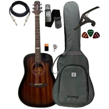 Imagem de Violão Strinberg Sd201hc Tbs Folk Fosco Sd 201 Hc Acessorios