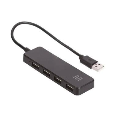 Imagem de Hub Usb 2.0 Com 4 Portas - Ac443