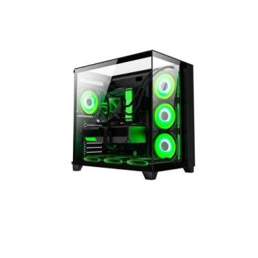 Imagem de Gabinete k-mex gamer aquario tiger shark cg-04j1