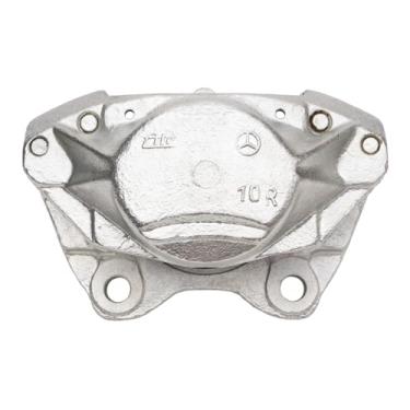 Imagem de R1 Concepts Pinça de freio dianteira esquerda prateada revestida de zinco CAL-63017| Serve para Mercedes-Benz 240D 1980-1983; Mercedes-Benz 280CE 280CE 1980-1981; 1980-1985 Mercedes-Benz 300CD, 300D