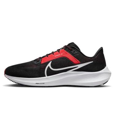 Imagem de Nike Tênis de corrida masculino Stroke, Preto e branco Lt Crimson, 40