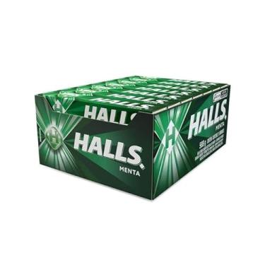 Imagem de Bala Halls Caixa Com 21 Unidades De 28g (Menta)