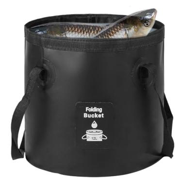 Imagem de Balde dobrável | Recipiente de água para lavagem de carro - Balde dobrável impermeável para jardinagem, , cozinha, lavanderia, banho, viagens, praia