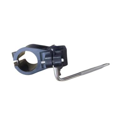 Imagem de YIJU Braçadeira de conexão para rack de bateria eletrônica, acessório de substituição de instrumento de metal, haste L, suporte de tubo de rack de bateria