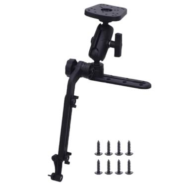 Imagem de Marine Electronic Mount 1.5in Ball Base Fish Finder Placa de Montagem Com Substituição do Braço Ajustável para Scotty
