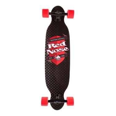 Imagem de Skate Longboard Red Nose Mess Bel, Preto, Vermelho, Único