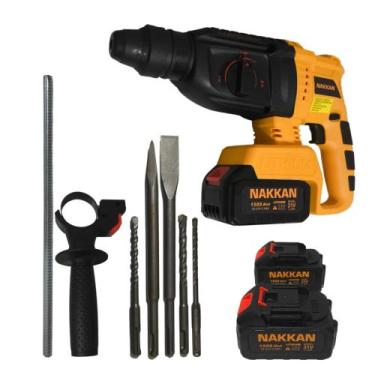 Imagem de Martelete Rompedor A Bateria 21V 3.0AH NKB201 Excelente - Nakkan