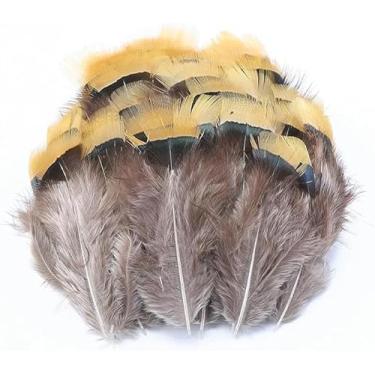 Imagem de 50 Enfeites De Penas, Acessórios De Penas De Faisão, Acessórios De Orelha, Decoração De Roupas, Design Artesanal E Materiais De Produção Penas De Artesanato, Whitehead Film 4-8cm