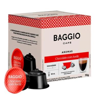Imagem de Café baggio cápsula torrado e moído chocolate c/ avelã 70g - BAGGIO CA