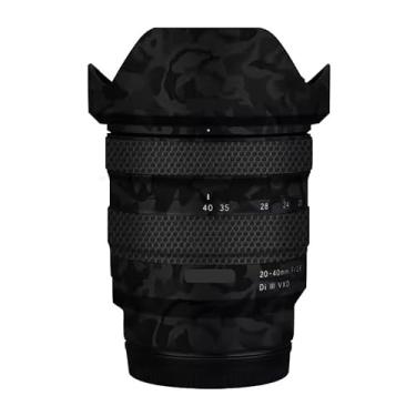 Imagem de Adesivo de lente de câmera revestimento protetor de corpo película protetora para Tamron 20-40 mm F2.8 adequado para Sony Mount 20-40 F 2.8 (Shadow Camo Black)
