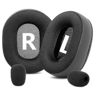 Imagem de DowiTech Almofadas De Substituição Para Fones Ouvido Respiráveis E Duráveis, Compatíveis Com Turtle Beach Elite Atlas Pro/Elite Pro 2/Elite Aero Jogos Pc, Em Tecido Malha Espuma Viscoelástica