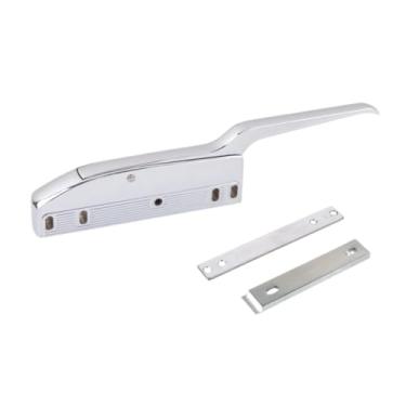 Imagem de MERIGLARE Industrial Fridge Door Lock trava alça Ergonomic Design liga de zinco 11.4x4inch para equipamento de inspeção/teste profissional