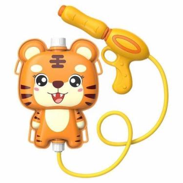 Imagem de Brinquedo Infantil Mochila Arminha Lança Água Pistola Tigre - Xcell