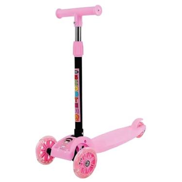 Imagem de Patinete Dobravel c/Luz, Toy Mix, rosa, unidade, 0-335.8.07