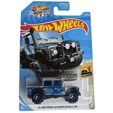 Imagem de Hot Wheels Baja Blazers 6/10 Zamac '15 Land Rover Defender Double Cab 14/250, 2019 Month Card