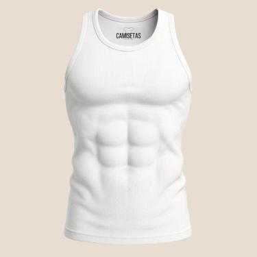 Imagem de Regata Dry Fit Lisa Camiseta Masculina Academia Treino Top - Labela Fi