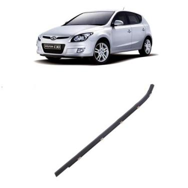 Imagem de Pestana Externa Moldura Borracha Guarnição Acabamento Porta Traseira E