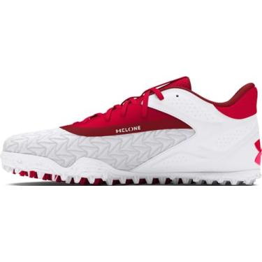 Imagem de Under Armour Yard Turf 3.0 Tênis masculino, (105) Branco/Vermelho/Vermelho, 38