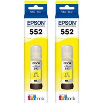 Imagem de Garrafa de tinta Epson Claria ET Premium T552420 Amarelo (2x70mL)