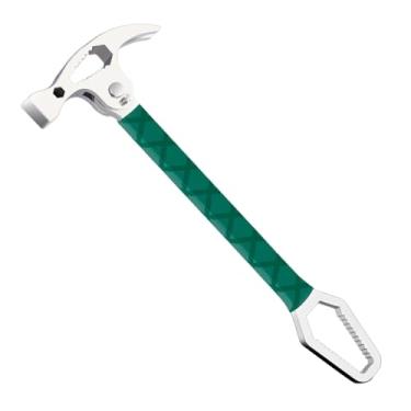 Imagem de Bothyi Martelo de garra, extrator de pregos, resistente, multiuso, aço de alto carbono, fixação, ferramenta multifuncional de carpinteiro, martelo de pregos