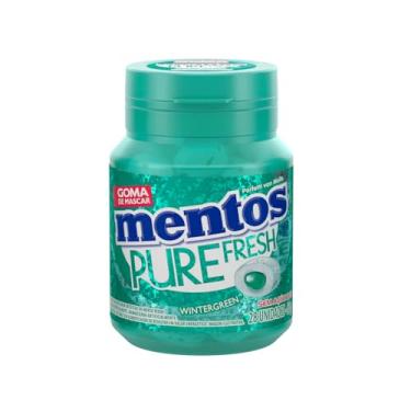 Imagem de Gomas de Mascar, Mentos, Pure Fresh Wintergreen, Sem Açúcar, Sabor de Menta Verde - 56g | 28 Unidades