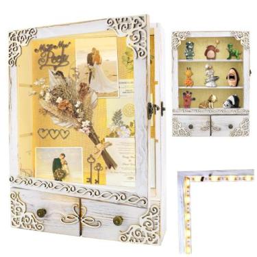 Imagem de Moldura Shadow Box KWYADLUO 11x16 com branco claro